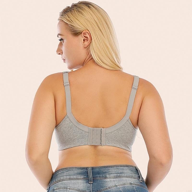 Full Coverage Bra - L38E Kadın Kablosuz Büyük Boy Dantel